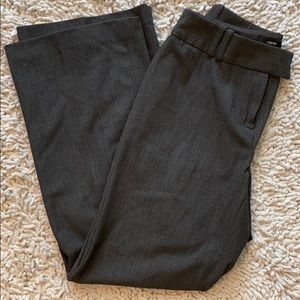 Style & Co Wide Leg Gray Suit Trouser Pants 6P